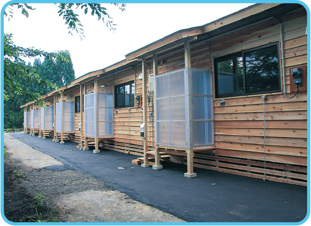 旧下安家地区応急仮設住宅